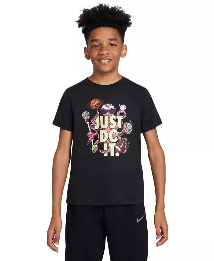 

Спортивная одежда для больших детей Футболка с рисунком Tenta-Cool Nike, белый