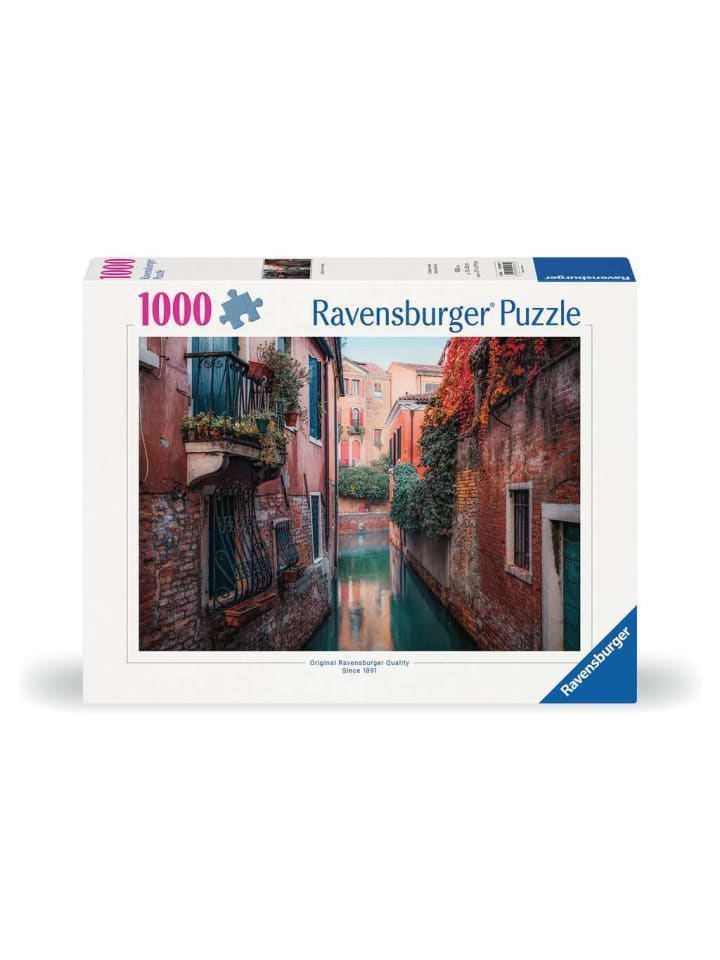 

Пазл Ravensburger из 1000 деталей, «Осень в Венеции», в цвете