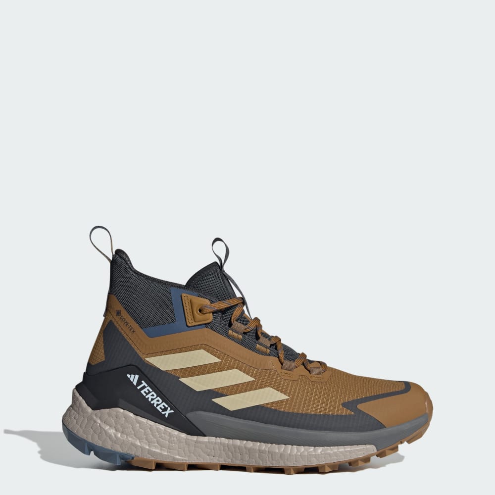 

Высокие ботинки Adidas Terrex Free Hiker 2.0 Gore-Tex Hiking Shoes, цвет Bronze Strata/Savanna/Carbon
