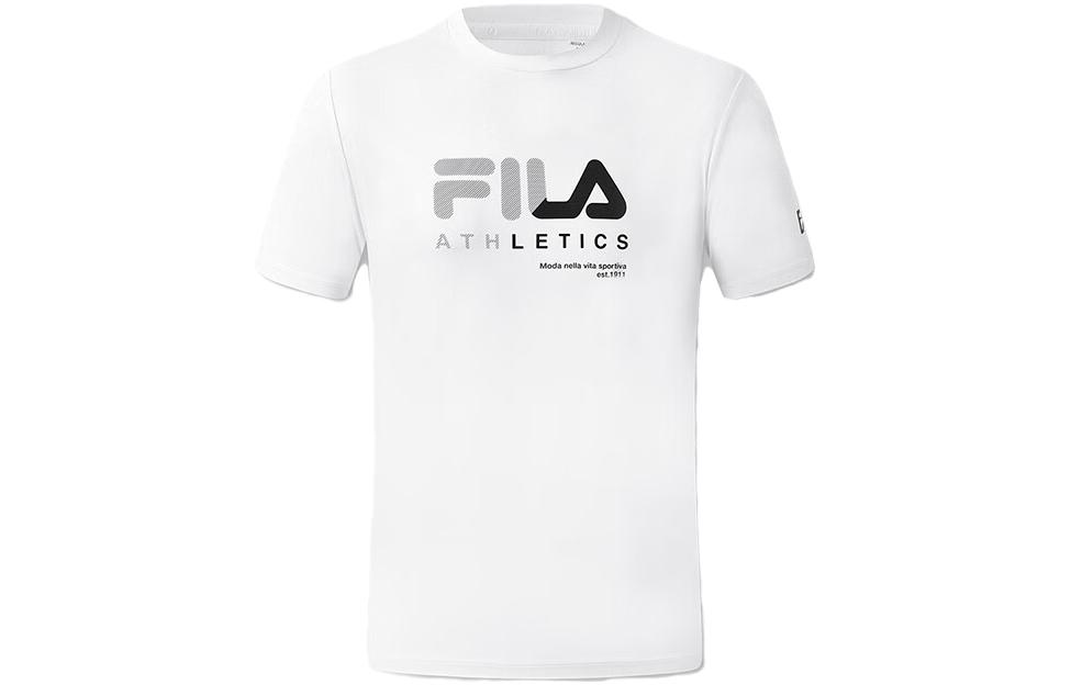 

Футболка мужская белая Fila, цвет Jade White