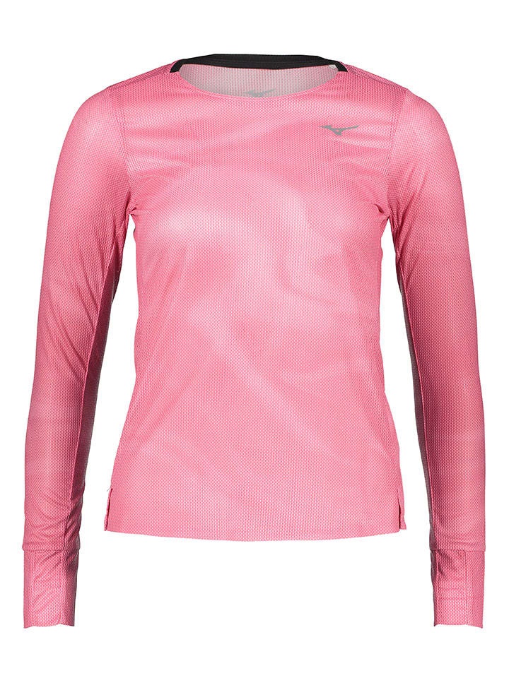 

Mizuno Функциональная рубашка с длинными рукавами "Premium Aero" розового цвета