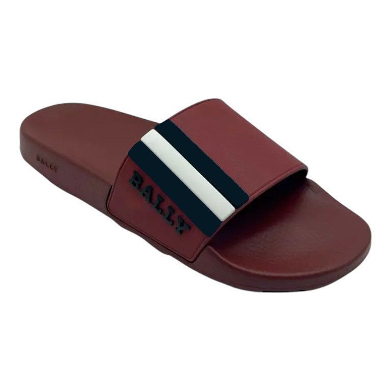 

Сандалии мужские резиновые гранатовые Bally Saxor 6219587, красный