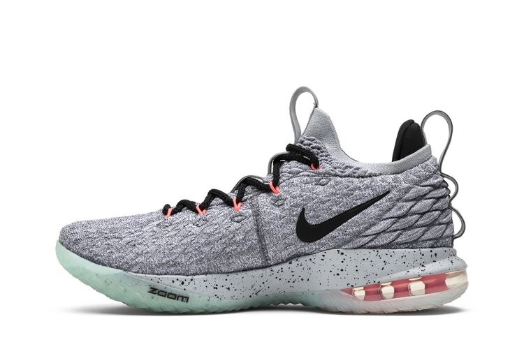 Кроссовки Nike Lebron 15 Low 'Melon', серый — фото 3
