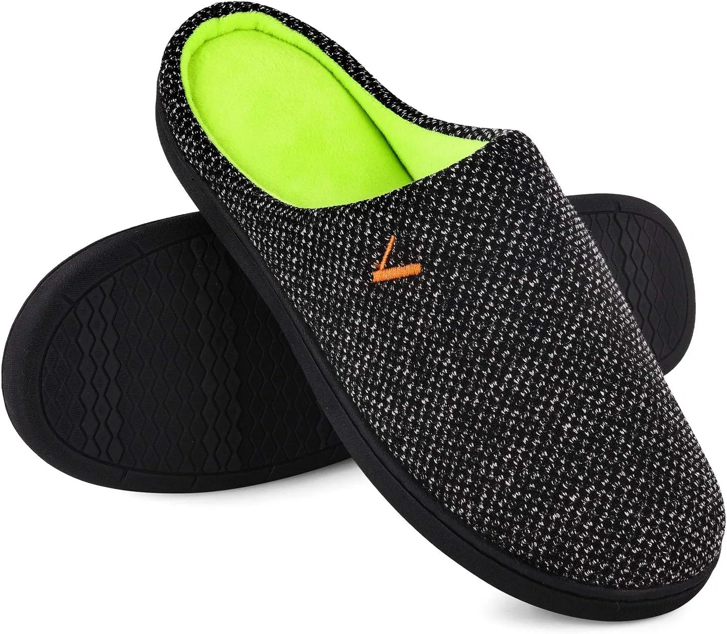Тапочки мужские двухцветные VONMAY, Black
