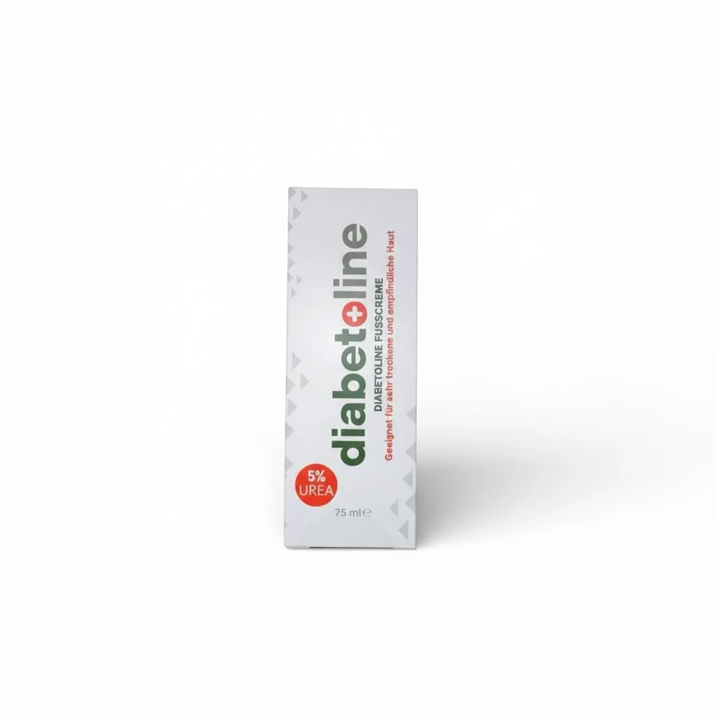 Крем для ног с 5% мочевиной и аллантоином Diabetoline (75 мл) Diabetoline