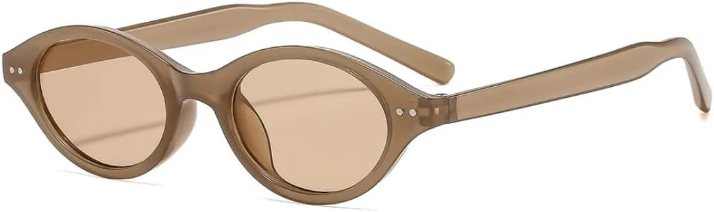 

Солнцезащитные очки с защитой UV400 | Маленькая оправа, цветные линзы | Для женщин и мужчин, для занятий спортом на открытом воздухе и вождения DSVIGF, C3