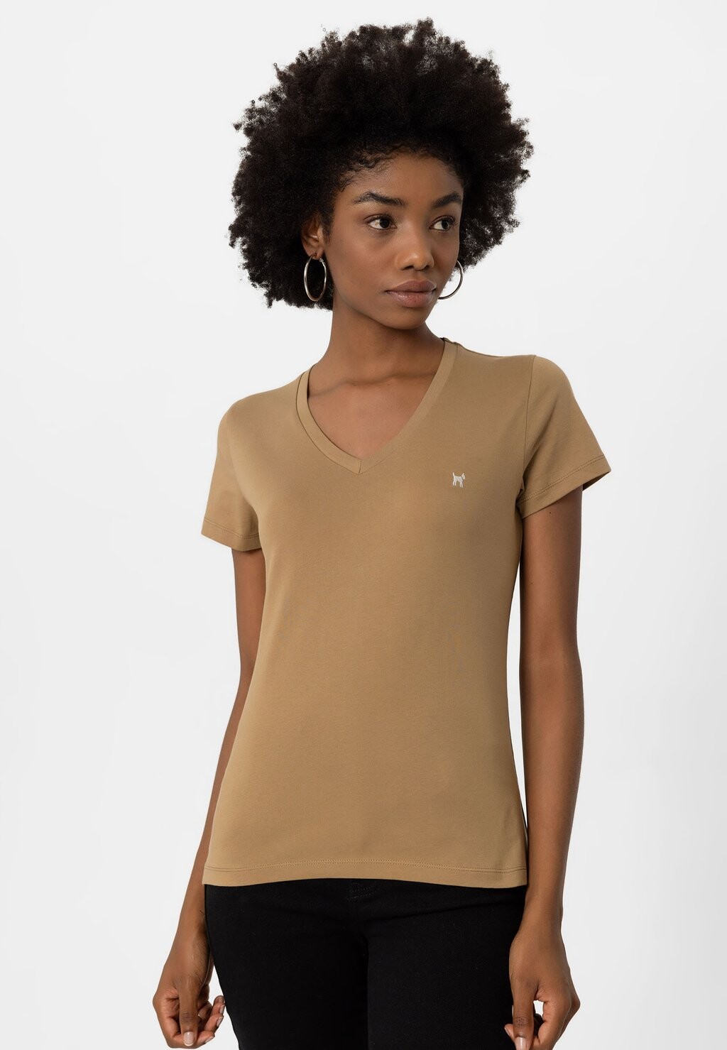 

Базовая футболка AREZZO Williot, коричневый