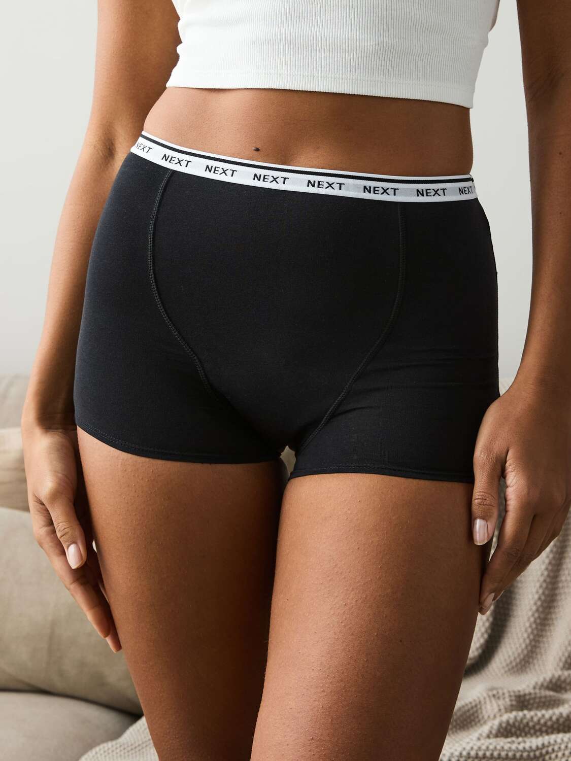 Next Трусы Boyshorts в черном цвете — фото 3
