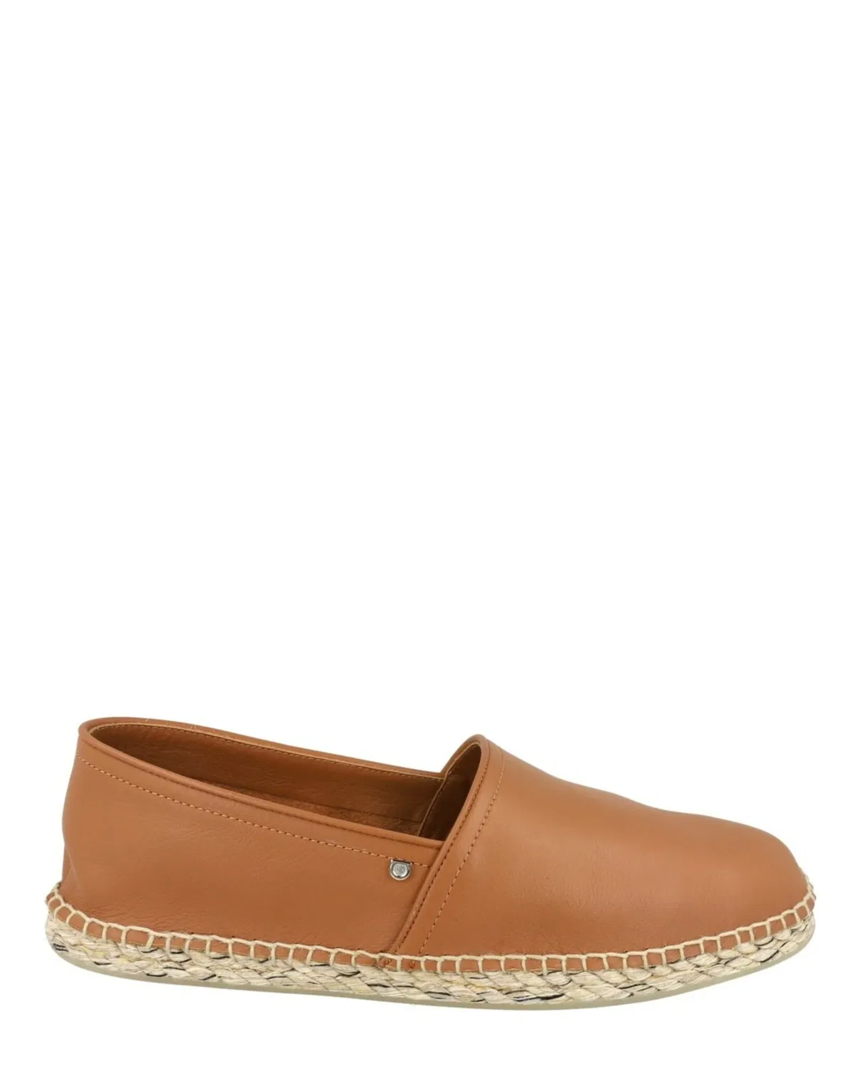 Эспадрильи из кожи Lamar Salvatore Ferragamo, бежево-коричневый