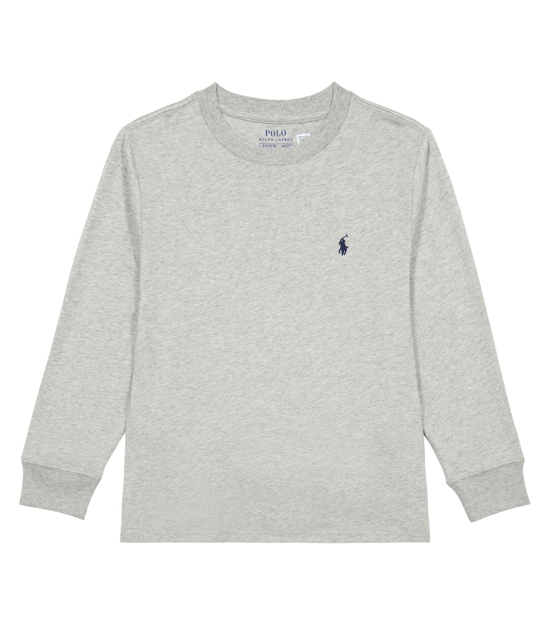 

Хлопковая толстовка Polo Ralph Lauren, серый