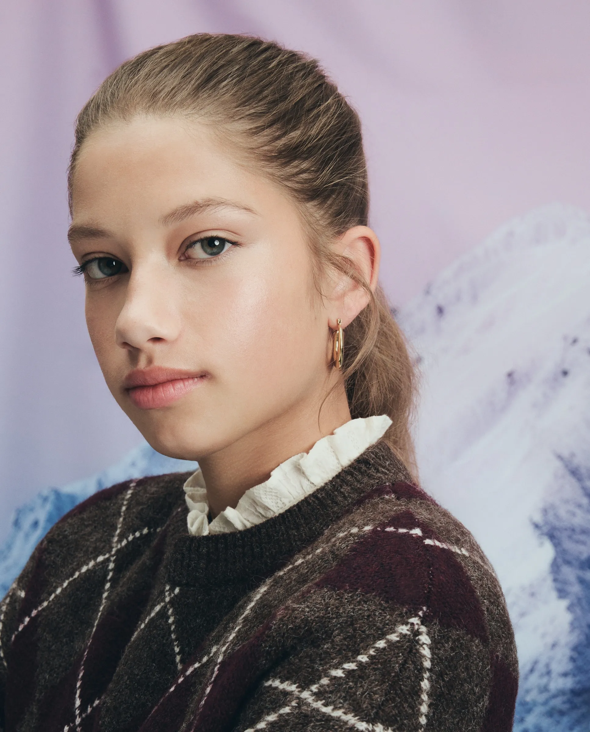 

Женский джемпер с ромбами Green Coast, зеленый мох