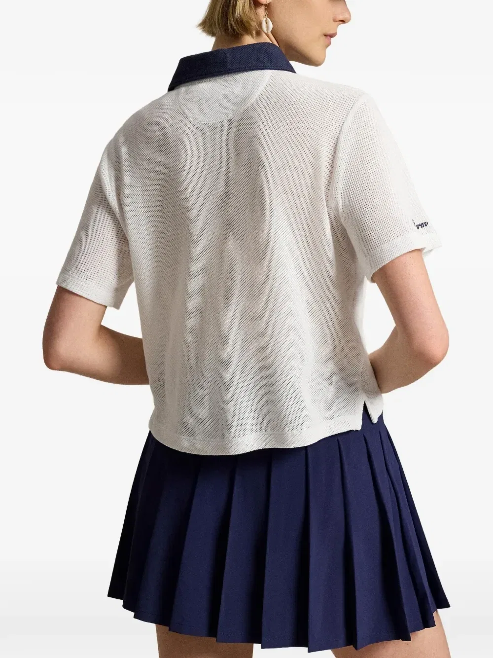 Рубашка поло из коллаборации с Wimbledon Collection POLO RALPH LAUREN, белый — фото 4