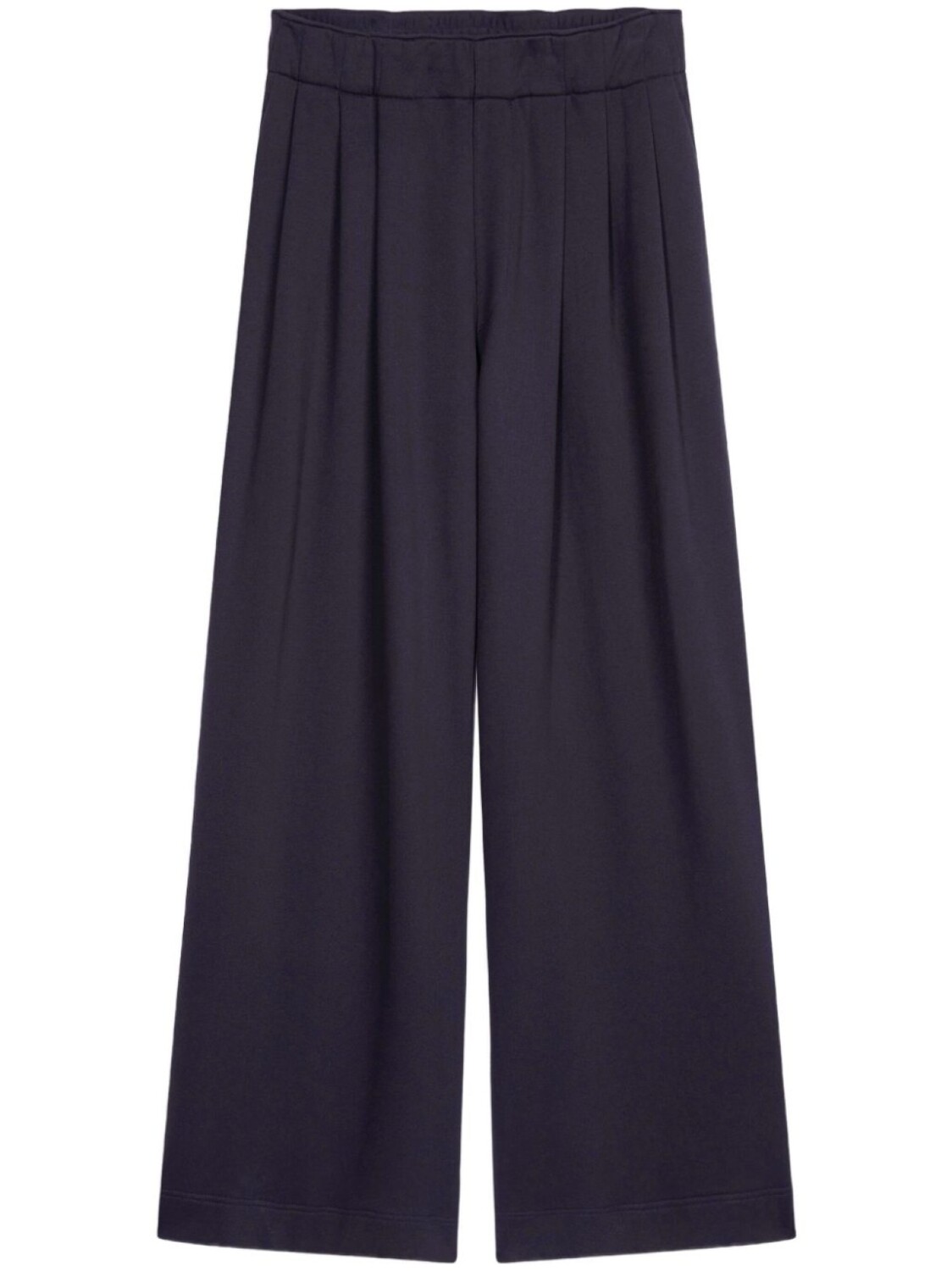 

DRIES VAN NOTEN брюки широкого кроя со складками, синий