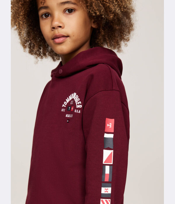 Свитер Regular fit Tommy Hilfiger, красный — фото 4
