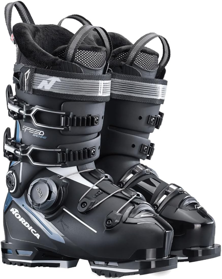 

Женские высокопроизводительные горнолыжные ботинки Nordica Speedmachine 3 BOA 95 W со средней посадкой, Black/Light Blue/White, Белый, Женские высокопроизводительные горнолыжные ботинки Nordica Speedmachine 3 BOA 95 W со средней посадкой, Black/Light Blue