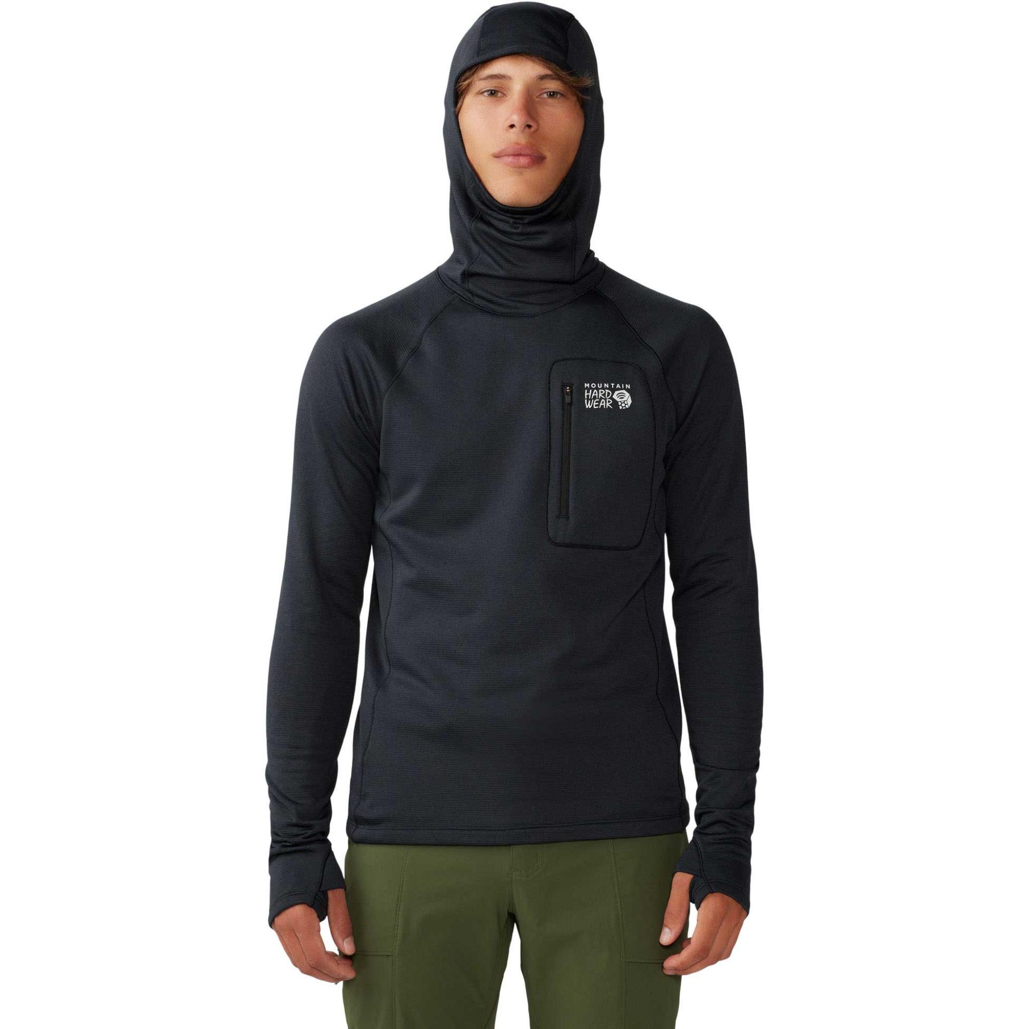 

Мужская толстовка с капюшоном Glacial Trail Mountain Hardwear, Black