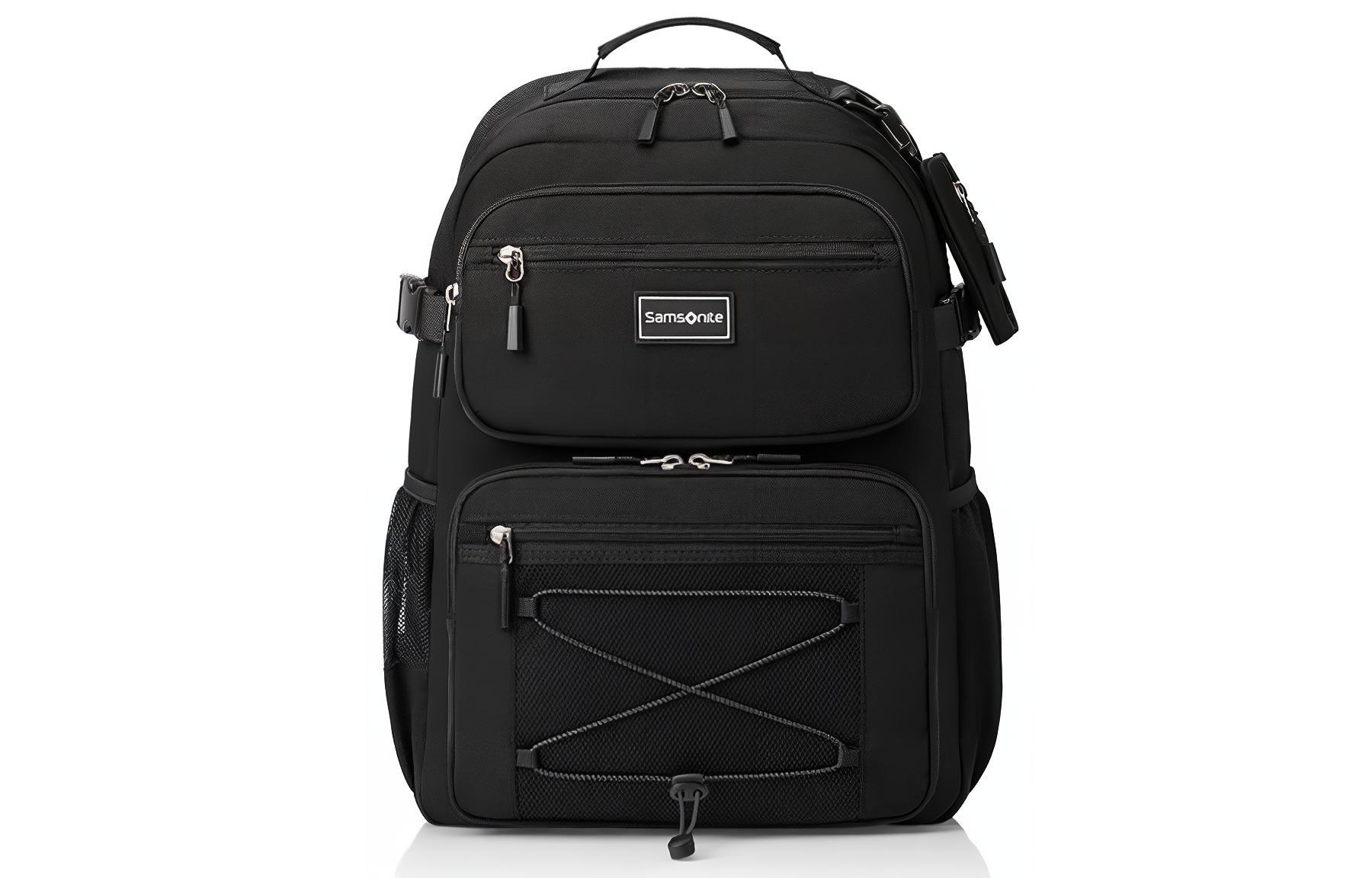 

Samsonite Тканевый рюкзак мужской черный