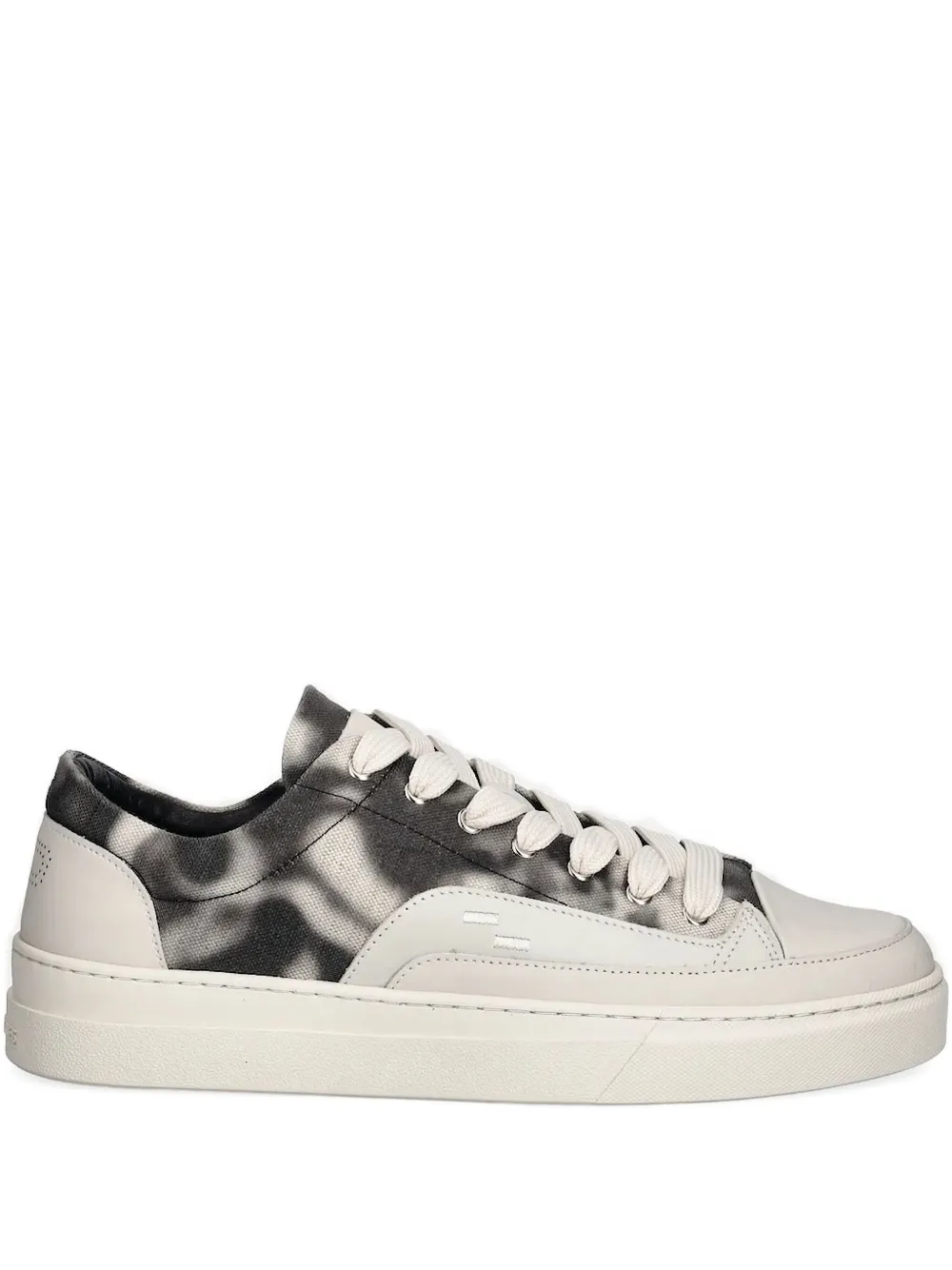 

Кроссовки Riviera из кожи с принтом тай-дай Filling Pieces, черный