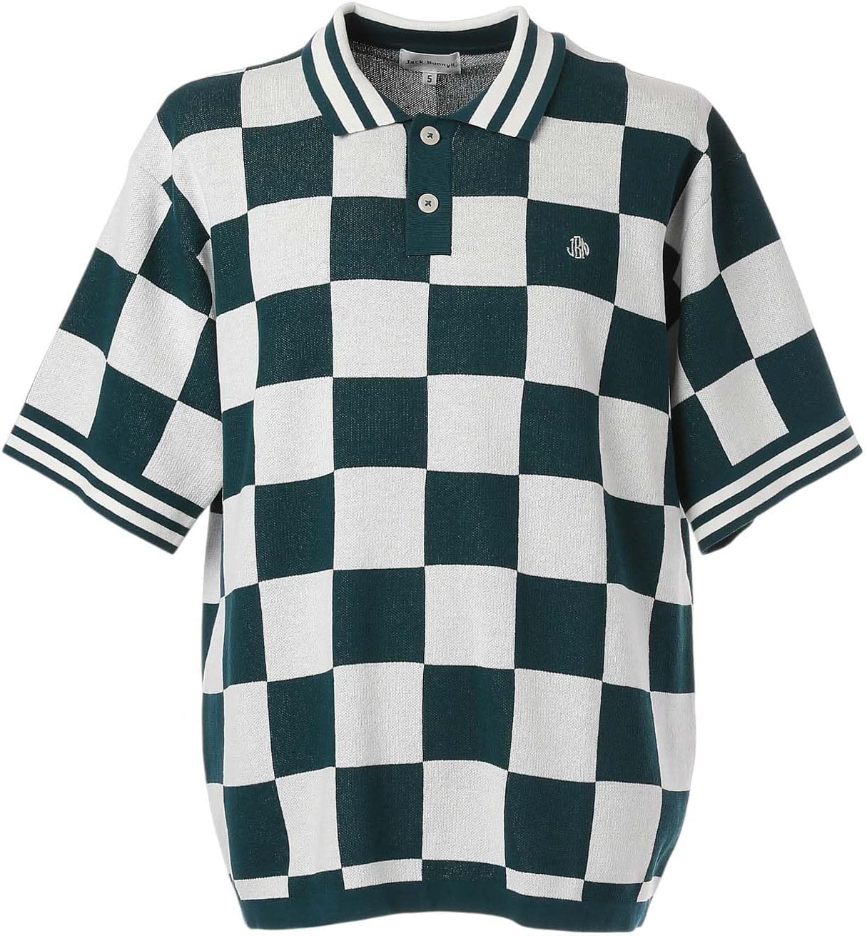 

Мужская трикотажная рубашка-поло с коротким рукавом Jack Bunny 262-5160327 (впитывающая, быстросохнущая, эластичная, с защитой от УФ-излучения), для гольфа, зеленый