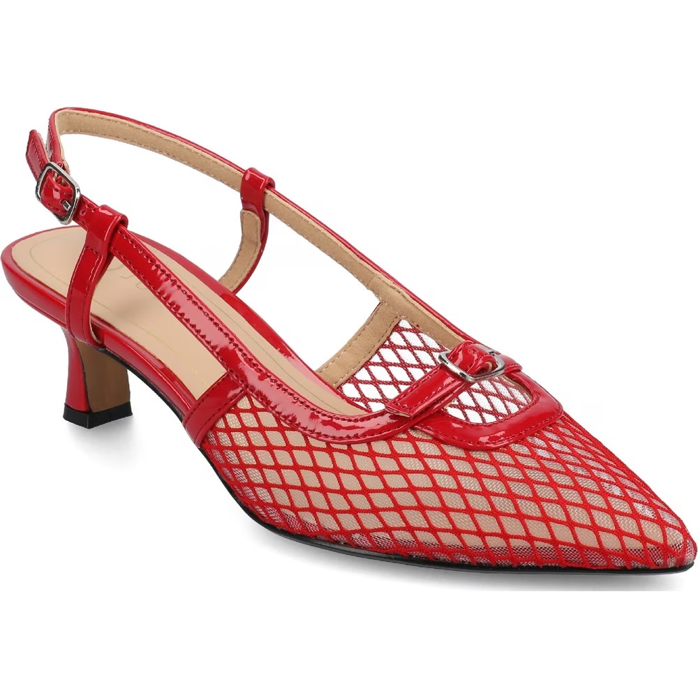 Туфли на ремешке Padma Journee, mesh/red