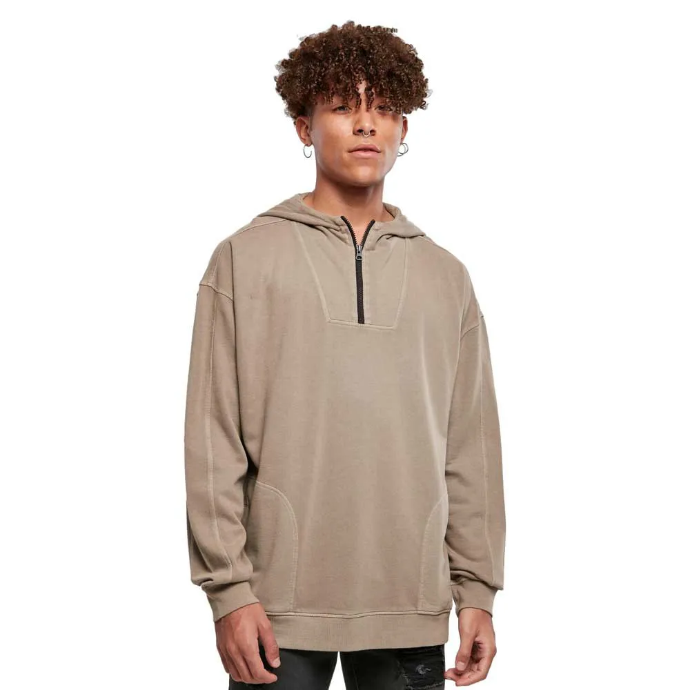 

Толстовка Urban Classics Overdyed Camp, коричневый