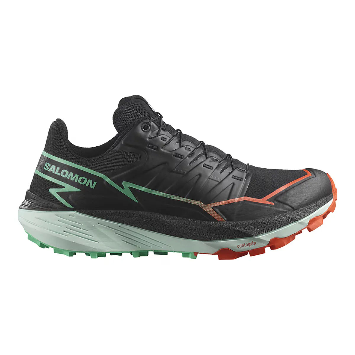 THUNDERCROSS Salomon женские кроссовки для трейлраннинга, черный/красный