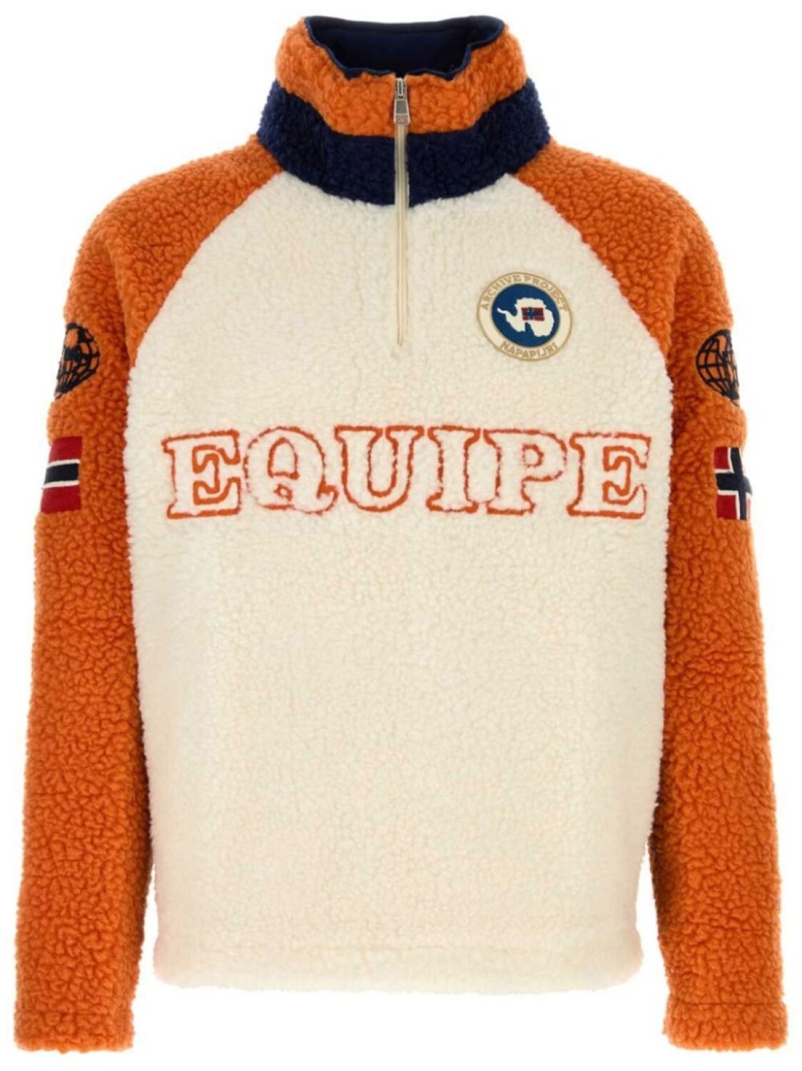 

Флисовая толстовка Napapijri Equipe, нейтральный