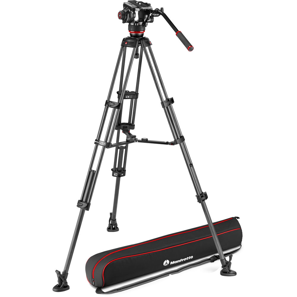 

Жидкостная видеоголовка Manfrotto 504X и карбоновый штатив MVTTWINMC со средней растяжкой