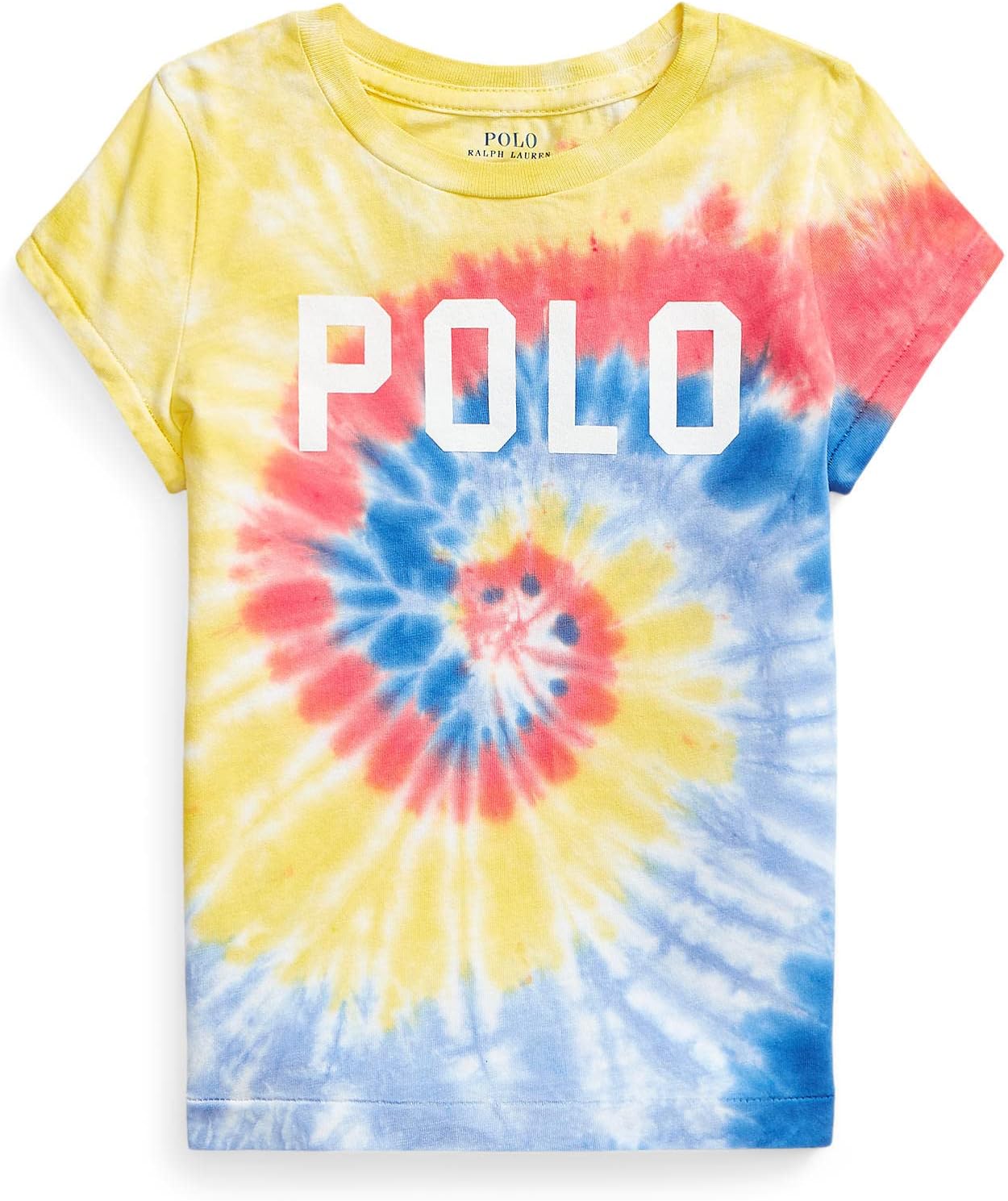 

Футболка Polo Ralph Lauren Logo Cotton Jersey Tee, цвет Watercolor/Tie-Dye