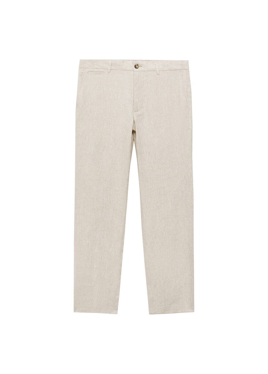 

Узкие брюки MANGO MAN Oyster, Sand