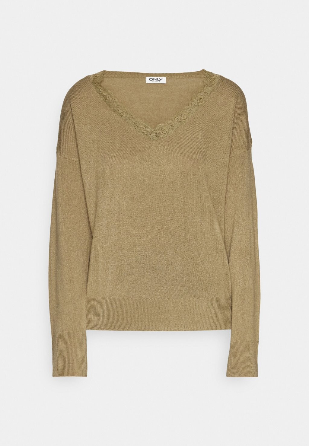 

Джемпер ONLSUNNY V-NECK ONLY, хаки