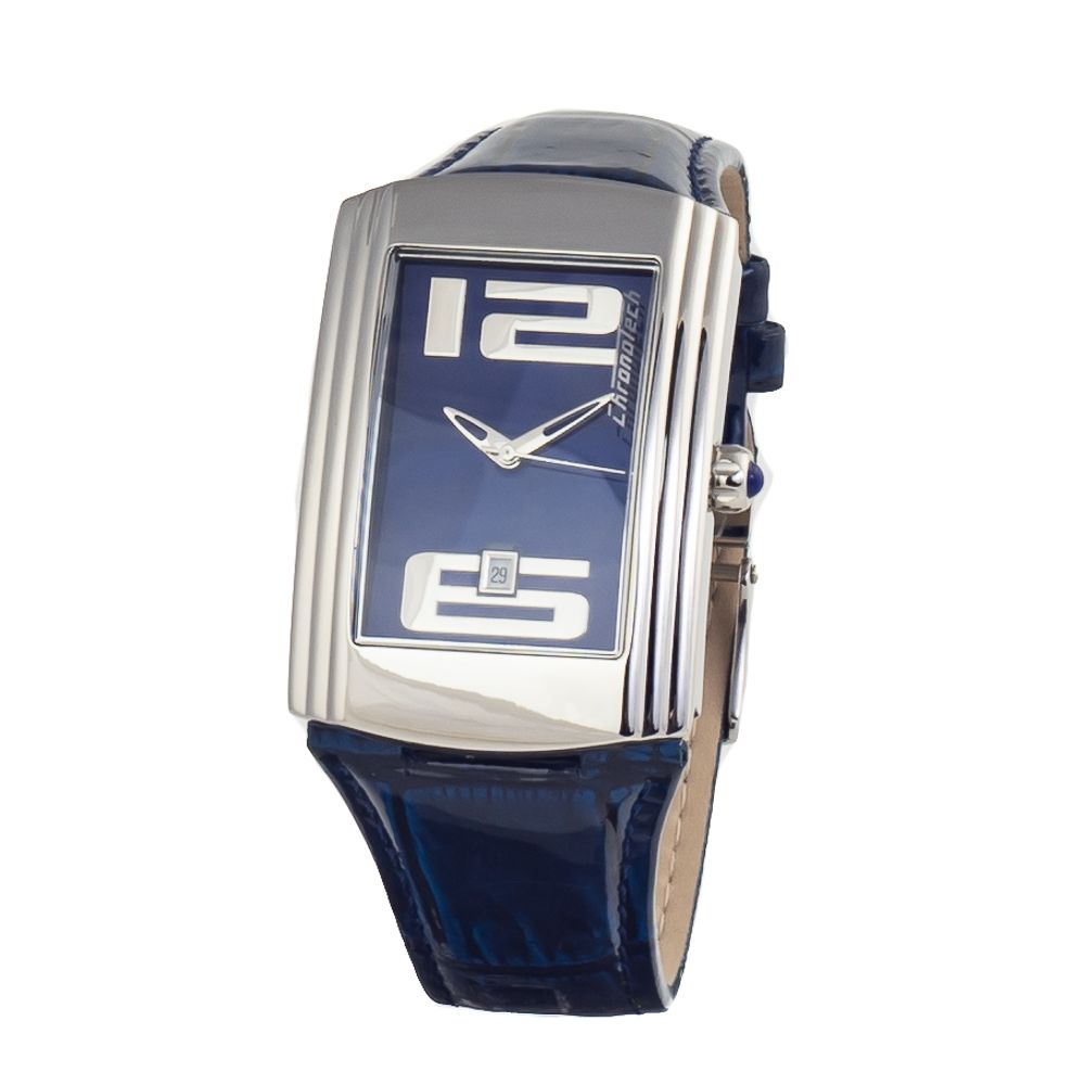 

Мужские часы Chronotech Leather, синий