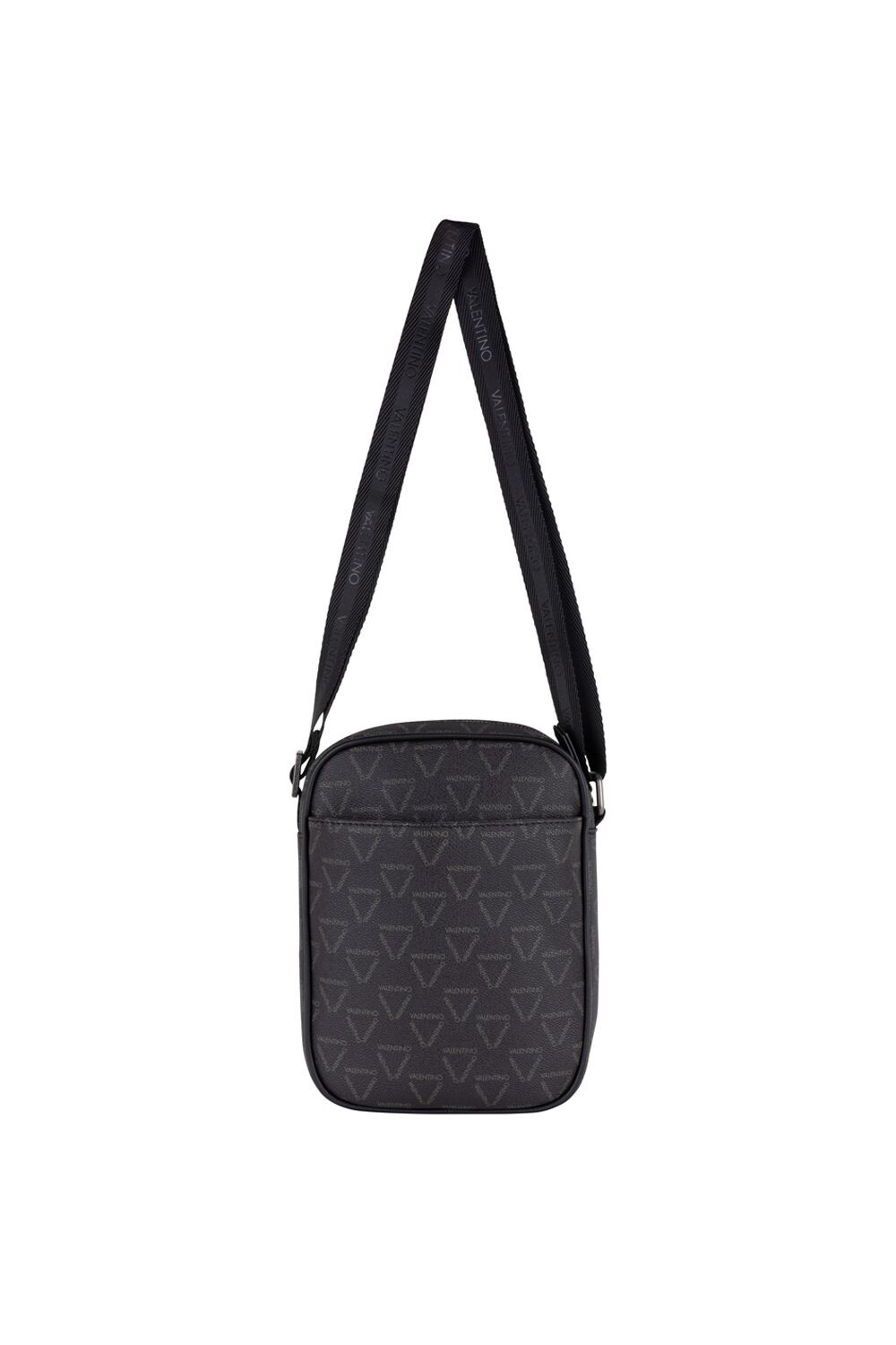 

Сумочка Valentino Delta Mono с логотипом, черный
