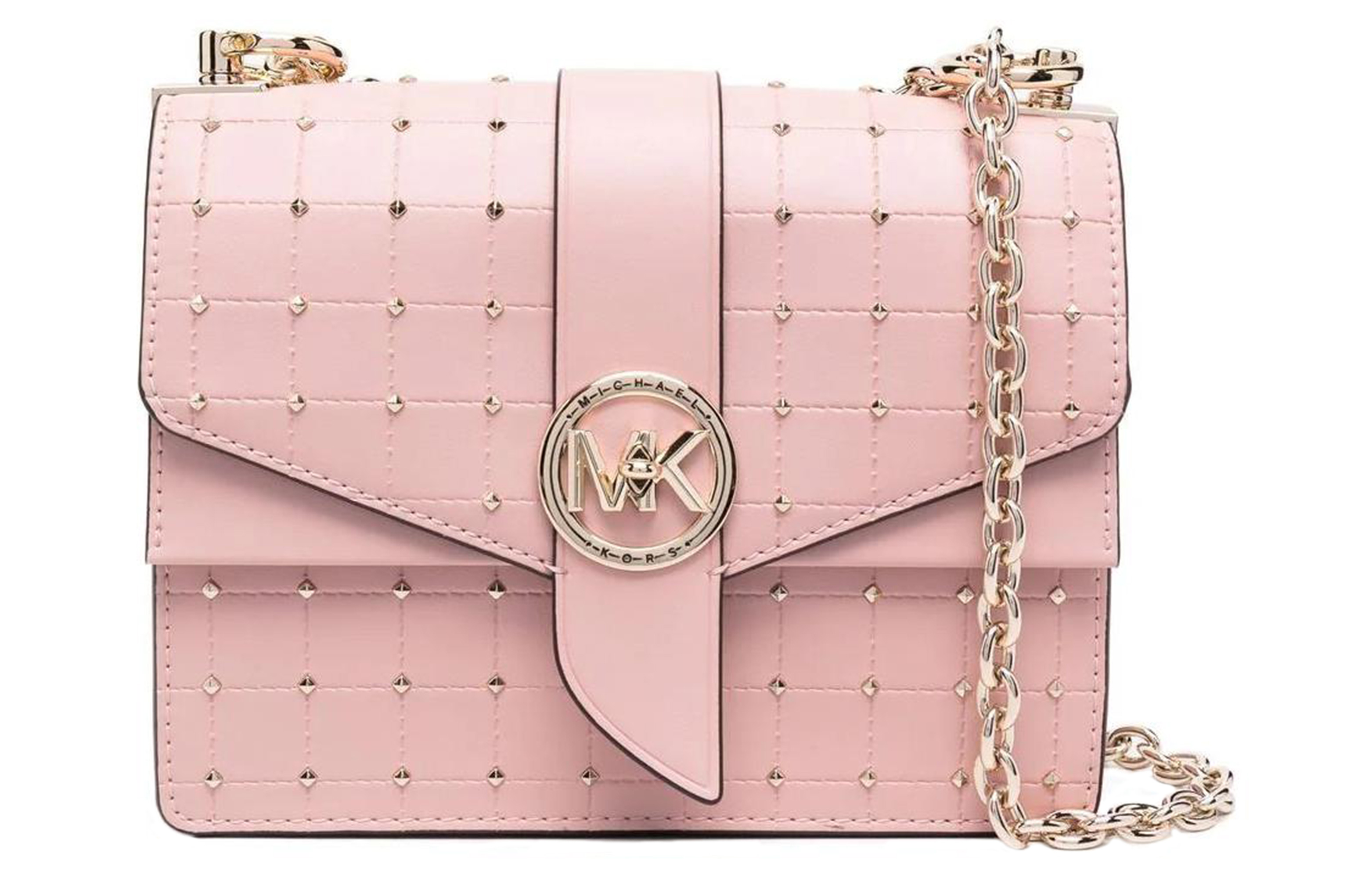 

MICHAEL KORS Женская сумка через плечо Trumpets из искусственной кожи, розового цвета