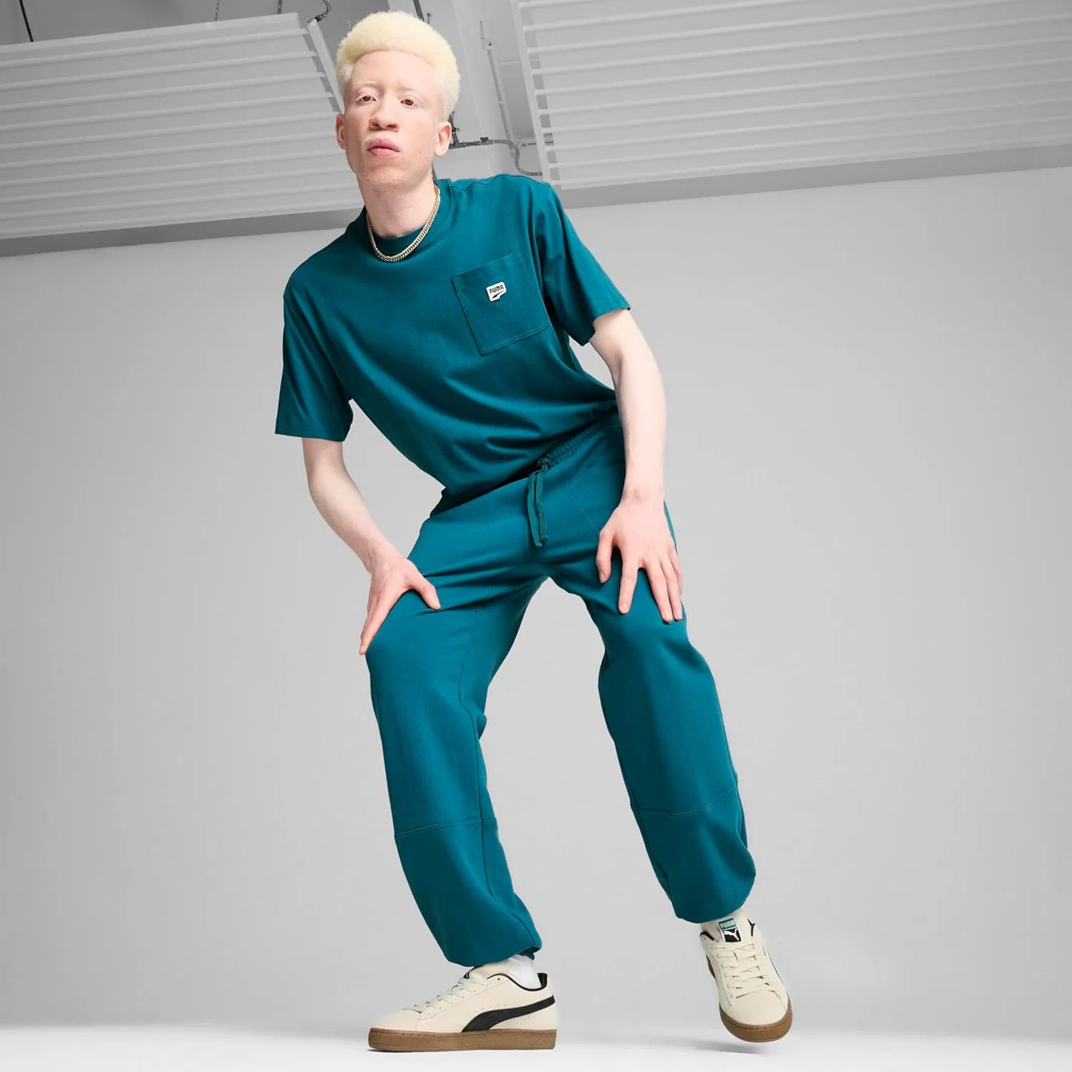 Кроссовки Puma унисекс Suede Terrace 39645109 кремового цвета — фото 4