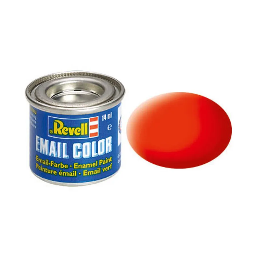 

Светящийся оранжевый матовый, Paints - Email Color (Revell)