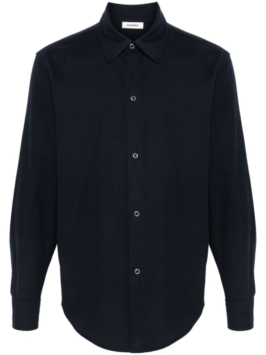 

SANDRO фланелевая рубашка, синий