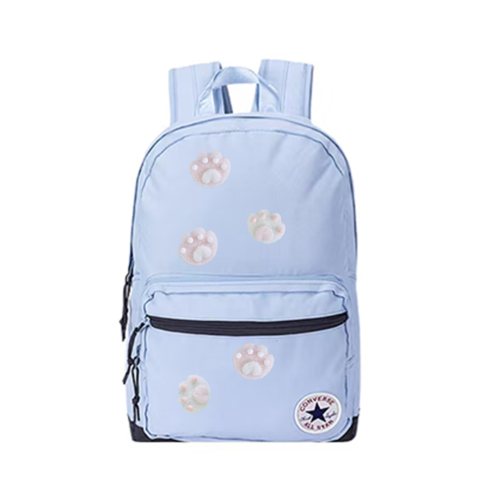 

Converse Средний рюкзак из полиэстера для женщин Light Haze Blue, Pear Label