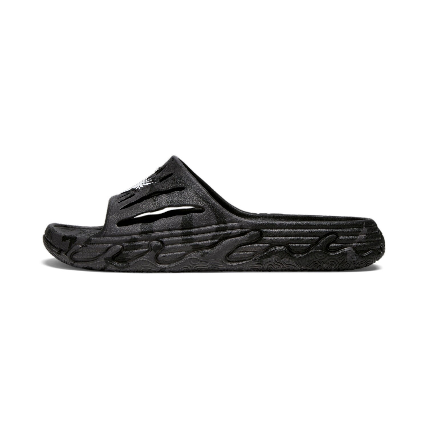 

Баскетбольные сандалии PUMA Unisex x LAMELO BALL MB.03, цвет Black/Feather Gray/Dark Coal