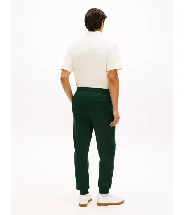 Основные спортивные штаны regular fit Tommy Hilfiger, бутылочно-зеленый — фото 3