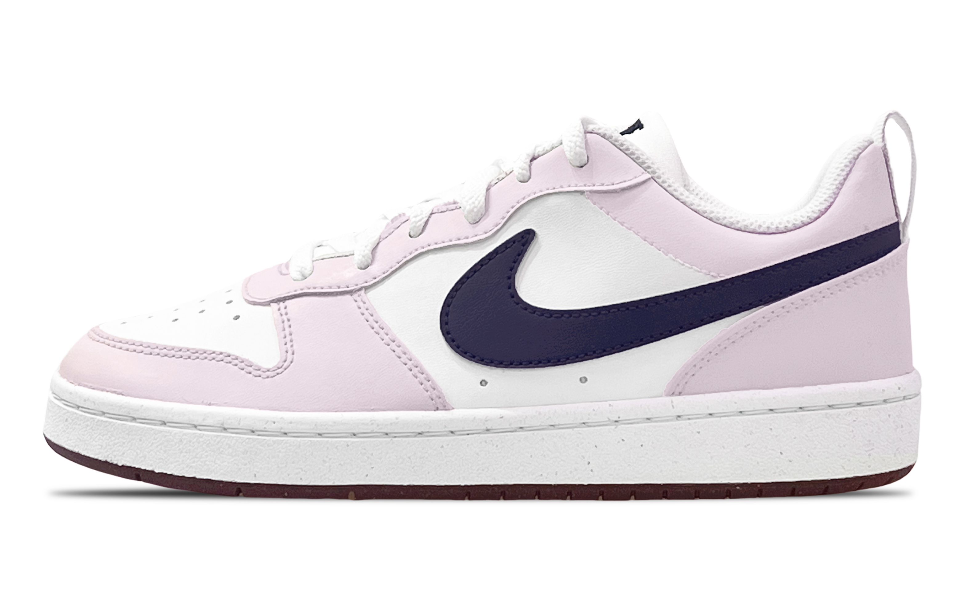 

Кроссовки Court Borough Strawberry Cheese с нескользящей подошвой, износостойкие, для детей и подростков Nike, белый