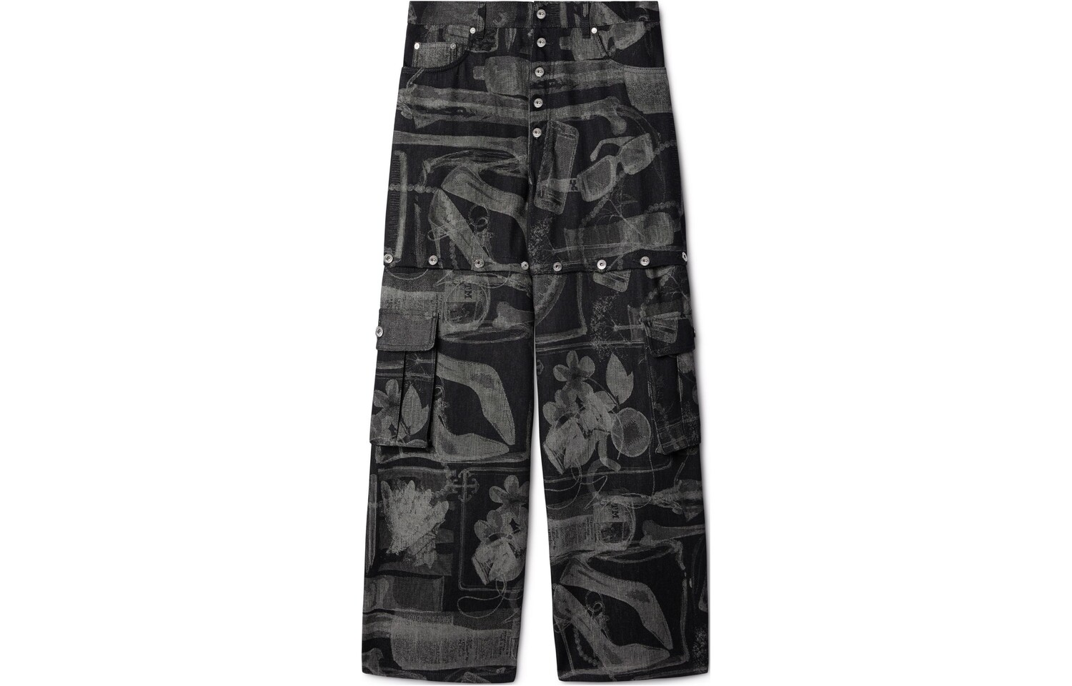 

Джинсы мужские черные Off-White, черный
