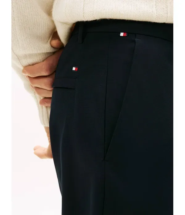 Брюки чинос Denton straight fit Tommy Hilfiger, темно-синий — фото 4