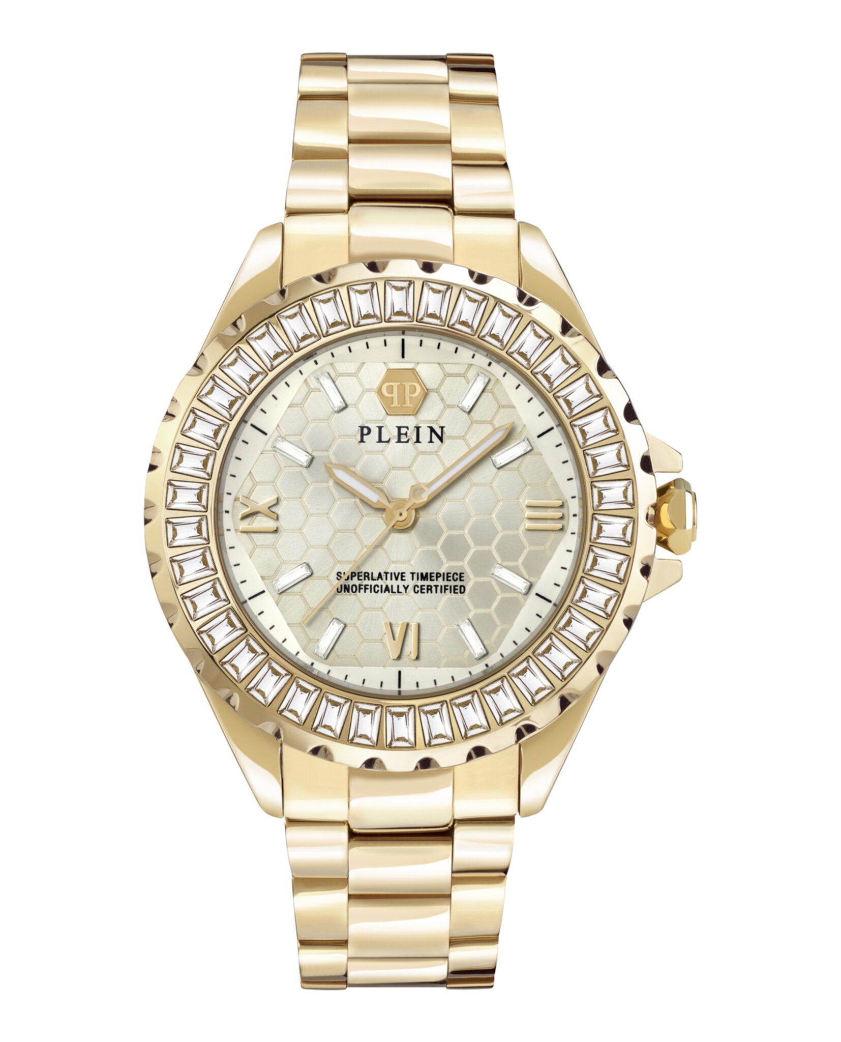

Часы Plein Heaven Crystal PHILIPP PLEIN, золотой/золотой/золотой
