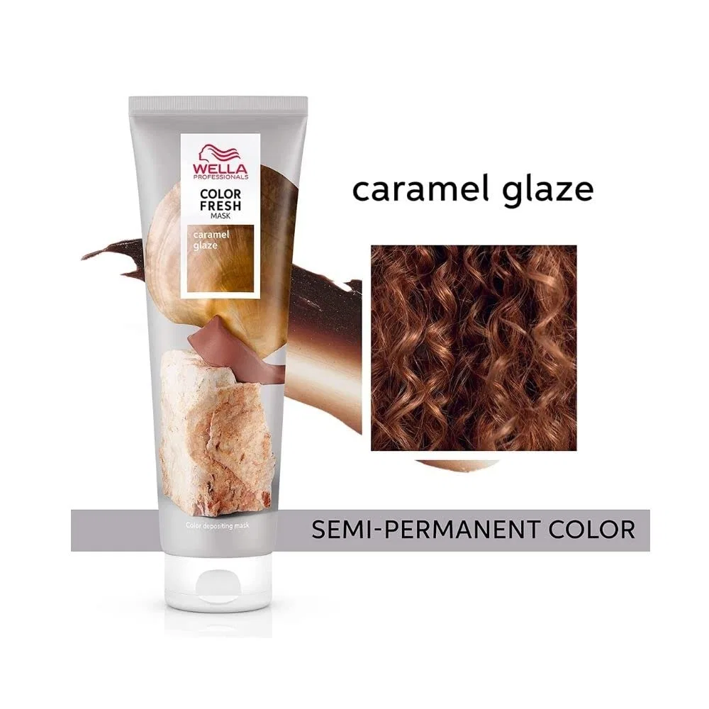 Набор полуперманентных масок для волос Wella Professionals Color Fresh Caramel Glaze, 3 x 150 мл Wella Professionals — фото 2