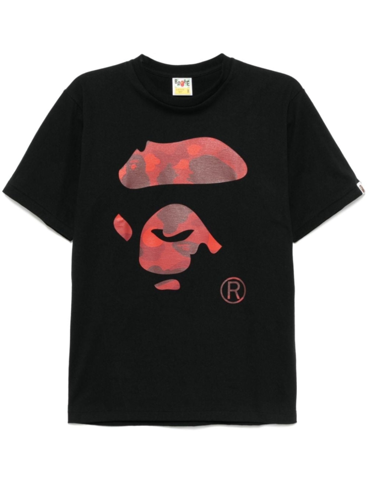 

Футболка с принтом A BATHING APE, черный