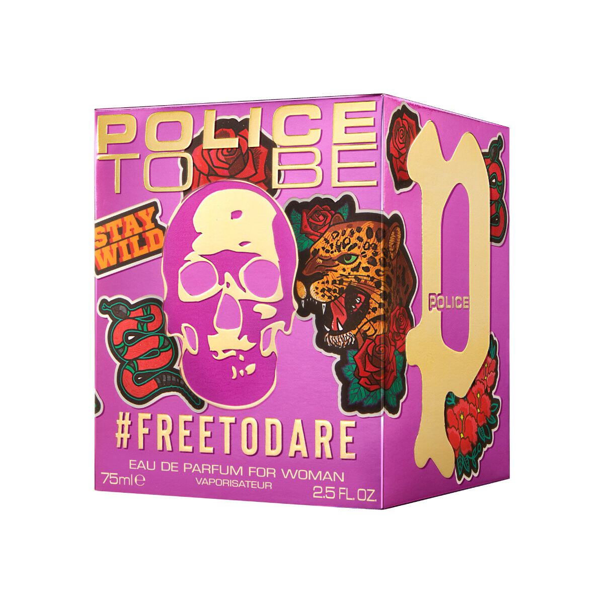 Police, To Be #Freetodare For Woman, парфюмированная вода, 75 мл — фото 2