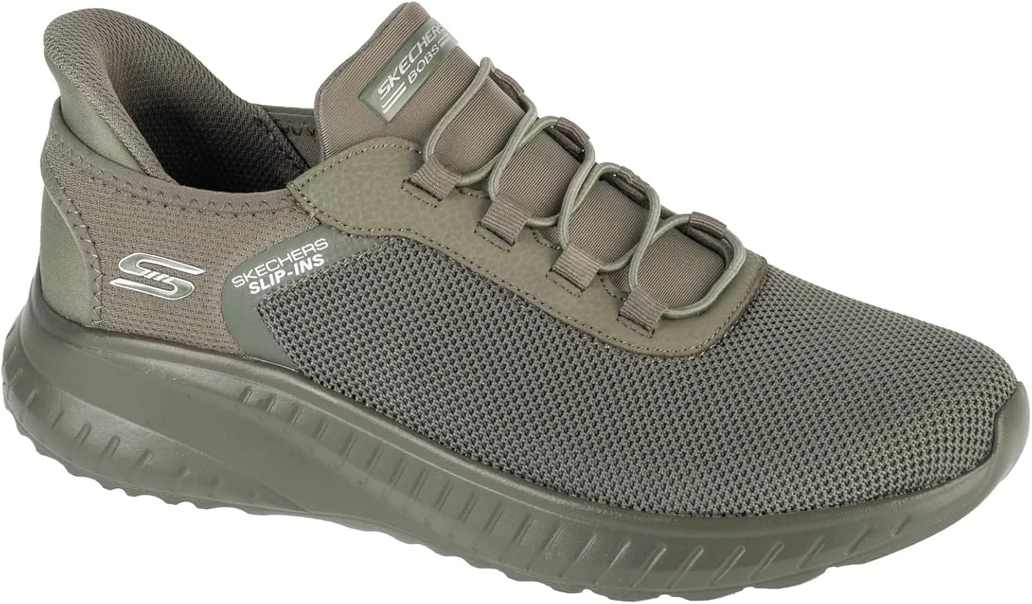 Мужские кроссовки для ходьбы Skechers Bobs Squad Chaos Tough, Green