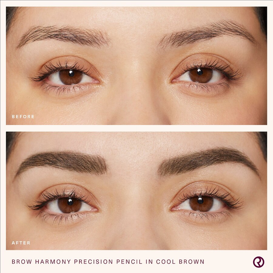 Карандаш для бровей Brow Harmony Precision Rare Beauty by Selena Gomez, 0.003 oz /0.08g, Cool Brown — фото 2