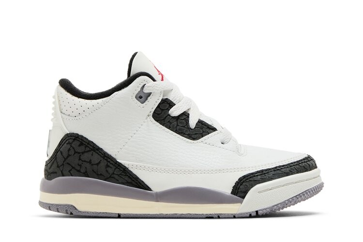 

Кроссовки Air Jordan 3 Retro TD, цвет Cement Grey